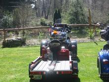 2010 Tri Glide Black with Red Pin-Stripping