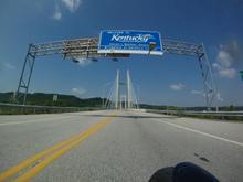 crossing the Ohio River into Kentucky