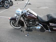 Relocated coil; used cowbell mount and a softail coil cover