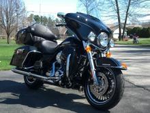 April 2013. It took me over thirty years of riding to finally own a bagger.