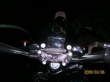 Bar clamp and lights