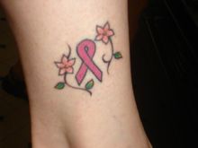 we added more to our pink ribbons