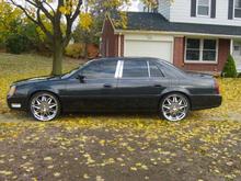 2001 DTS sittn' on 22' Ambrossa's