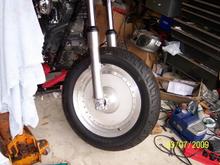 fat boy front wheel and forks