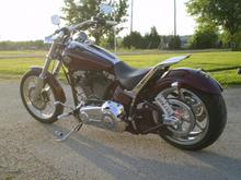 Rocker with chromed struts 005