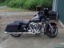 2010 flhx black denim