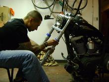 sanding