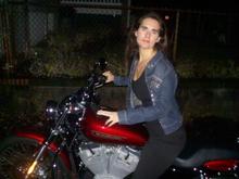 My 2008 HD sportster 883C and me.