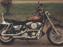 A fill-in bike I bought with the (insufficient) insurance money received when my FXRT was stolen. Didn't keep it long...I was spoiled.