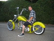 Yank's Lime gold bike