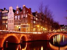 Amsterdam at night