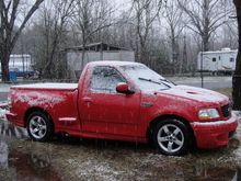 Louisiana Snow on my Lightning