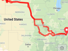 No problem traveling on my 48. Wouldn't have it any other way right now. Plus a blast to ride to work every day. 