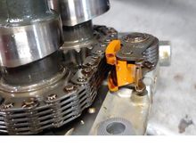 The rear tensioner is typically the worst, mine was no different. He looked at this one and said, "It's time!" 