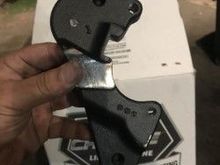 thats rear caliper holder I had chromed as well, btw