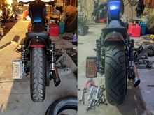 The 4.5" rim really makes for the full effect of the 170 width. Loving the look so far!