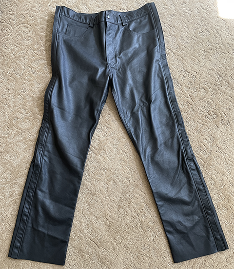 Lil Joes Legendary Leathers overpants size 40 waist - Harley Davidson ...