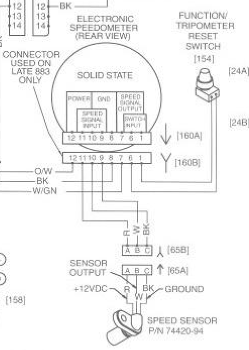 speedo wiring - Harley Davidson Forums