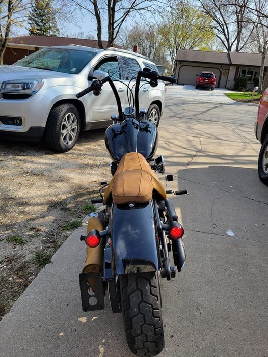 harley davidson blackline handlebars