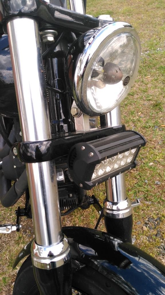 led light bar mounting Harley Davidson Forums