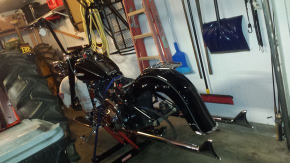 Best I can get of a "side view". Can't wait to get the wheels on it!