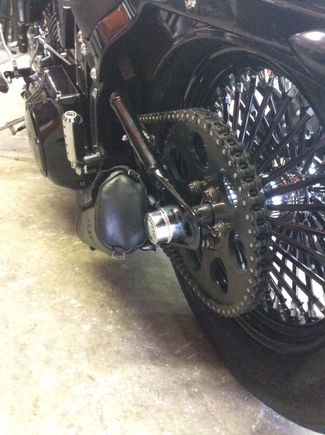 Needless to say it needed a chain.