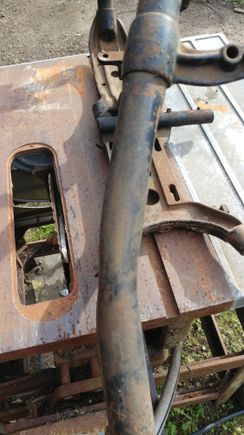 Only defect is a dent on the left back