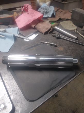 Pump shaft for a fire truck