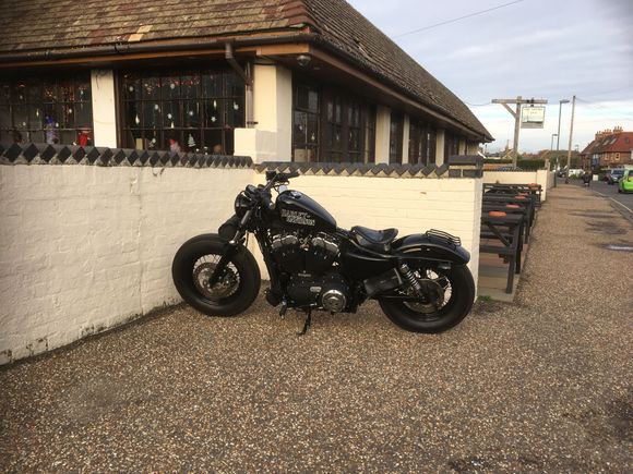 And the left hand side, oh and I put s small rack on it.