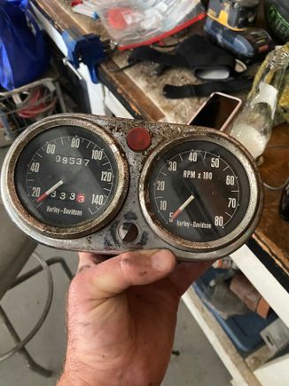 Anyone want to buy a 70’s gauge cluster.  Worked in 92 lol