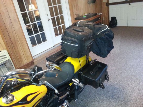 Lots of storage there and it's all quick detach!