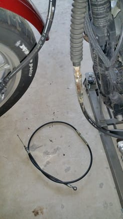 i'll replace it later... clutch cable F***ery is not on the critical path.