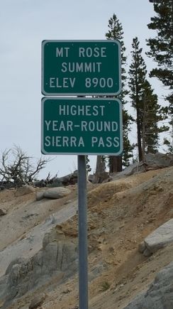 Rose Mountain summit.