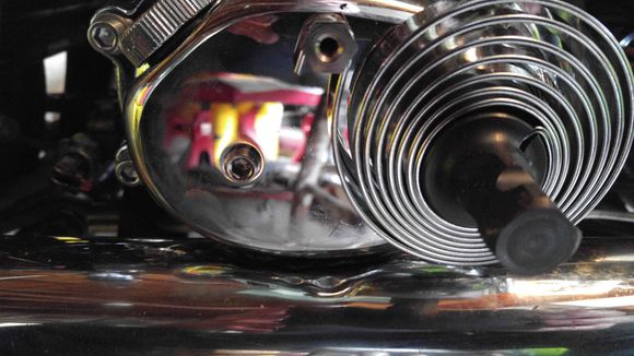 It's tight, but there IS clearance there.