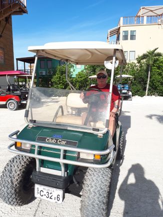 Method of transportation on the island.