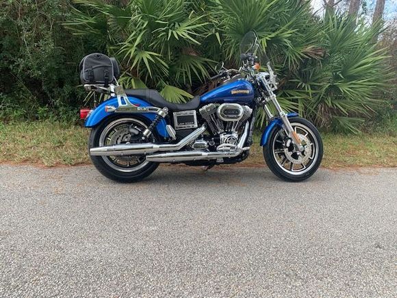My 2017 Low Rider...with a "hybrid exhaust". 
Head pipes are 2012 with the correct size o2 sensors.
Mufflers are 2008...pre cat.
