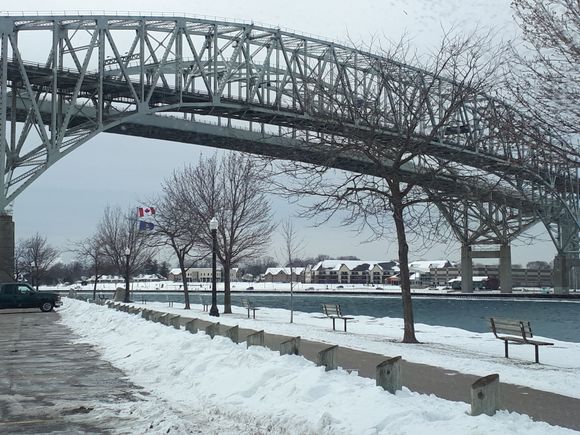 Very pretty but oh so cold! -12 C today.