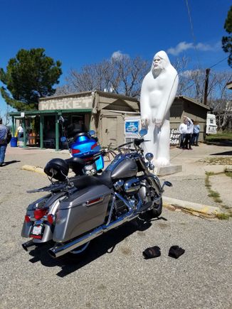 2017 Roadking is my 1st HD. then bigfoot had to take as leak on the front tire.