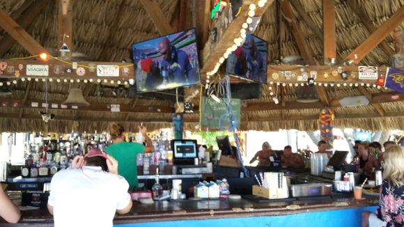 The “Moomba Bar” at the beach. A very popular spot!