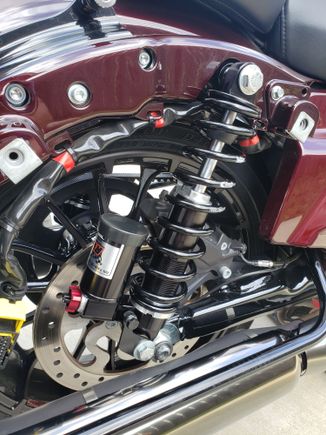 Just put 13 inch russ wernimont designs RS-1's on my bike.  Rides so much better, no more shockwaves up the spine.  Their customer support is top of the line also! 