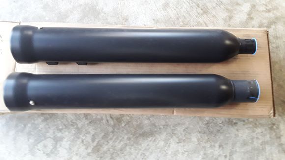 See marks from where the clamps were installed.