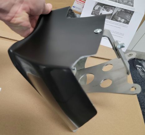 Part comes black, certainly presentable if you want black