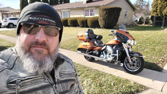 Sunny, clear and in the 50's. It was quite windy and there was a chance of rain or a t-storm, but I went for it anyway. 