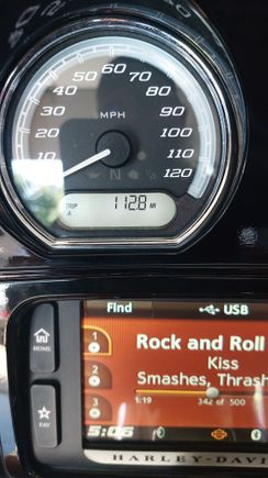 Not a lot of miles, but a great day.