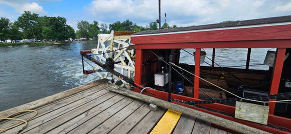 Last of over 100 ferry boats on the Susquehanna  river been in operation  over 200 years 