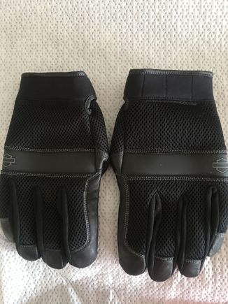 MESH & LEATHER BAR & SHIELD GLOVES