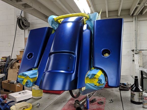 Ready for Airbrush work across tail this week