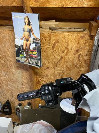 Yes, I made sure to include the calendar chick in a picture, feel free to zoom in on her !