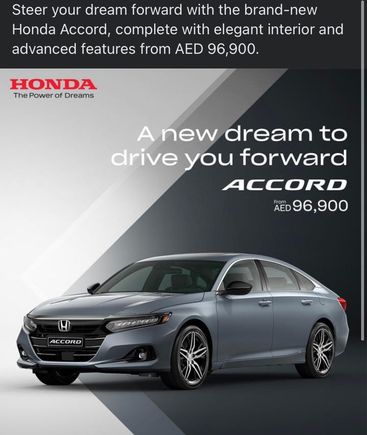 Okay, now FaceBook haunts me with advertisements of ugly grey cars.