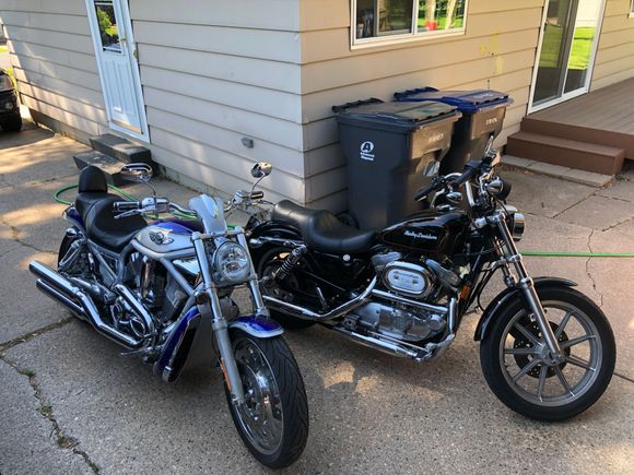 Like two mistresses.